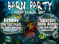 Barn Party Aug 25-26-17