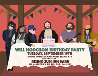 Will Hodgson Birthday Party Tues Sept 19 Rising Sun Inn