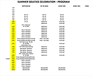 summer solstice program